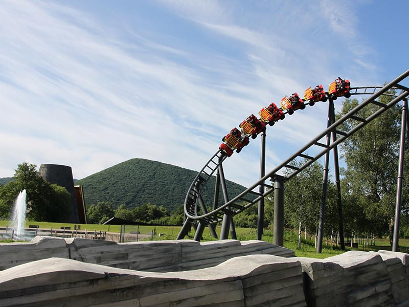 Activities on the theme of natural phenomena at Parc Vulcania in Auvergne