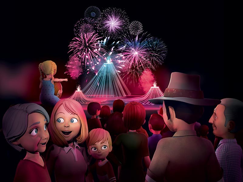 Animations spéciales été au parc Vulcania