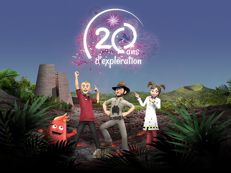 Le parc Vulcania fête ses 20 ans en 2022 ! Découvrez le programme des animations spéciales anniversaire !